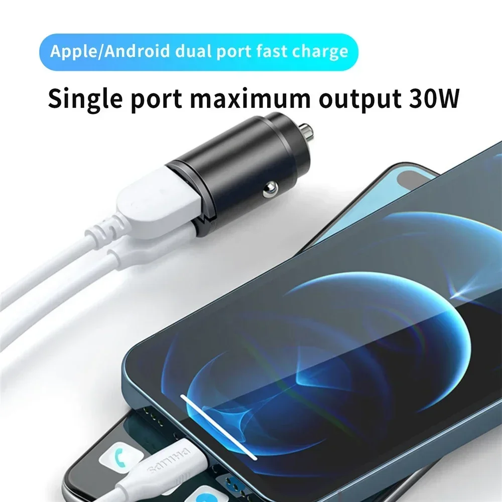 100/200W Car Charger Lighter P - огляд і ціна Mini Electronics Gadgets