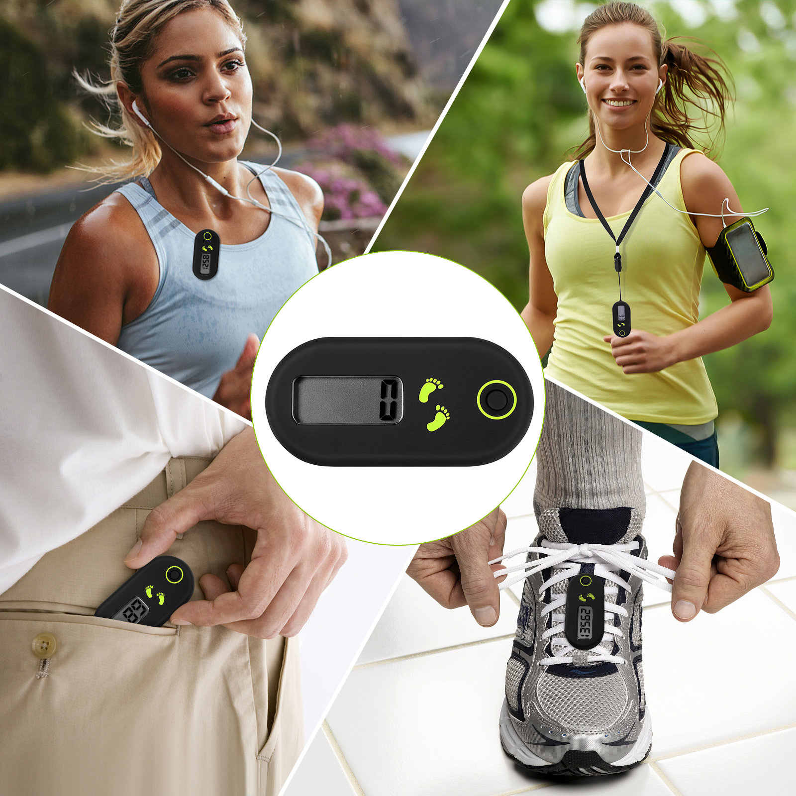 Electronic Pedometer Portable  - огляд і ціна Electronics Home Gadgets