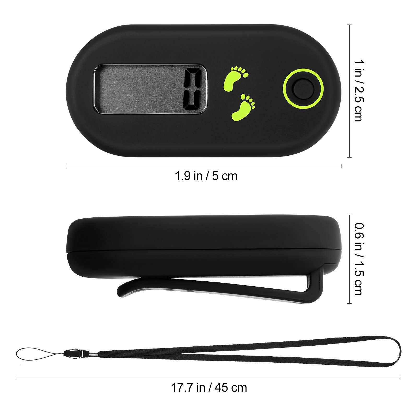 Electronic Pedometer Portable  - огляд і ціна Electronics Home Gadgets