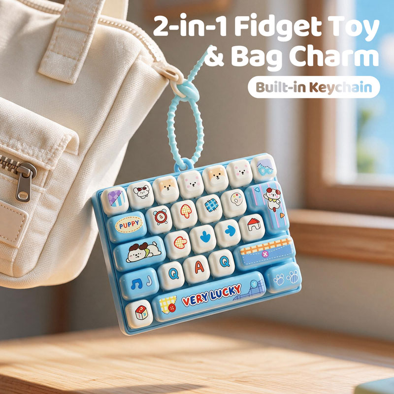 Cute Mini Keyboard Fidget Toy  - огляд і ціна Electronics Gadgets Bag