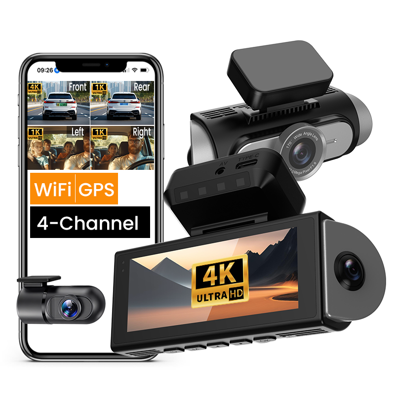 2026 WiFi GPS Car DVR Cam Vide - огляд і ціна Panoramic Dash Cam 360