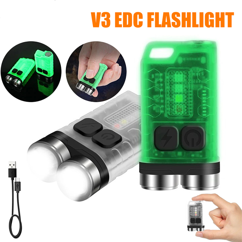 V3 EDC Flashlight Mini Keychai - огляд і ціна Mini Electronics Gadgets
