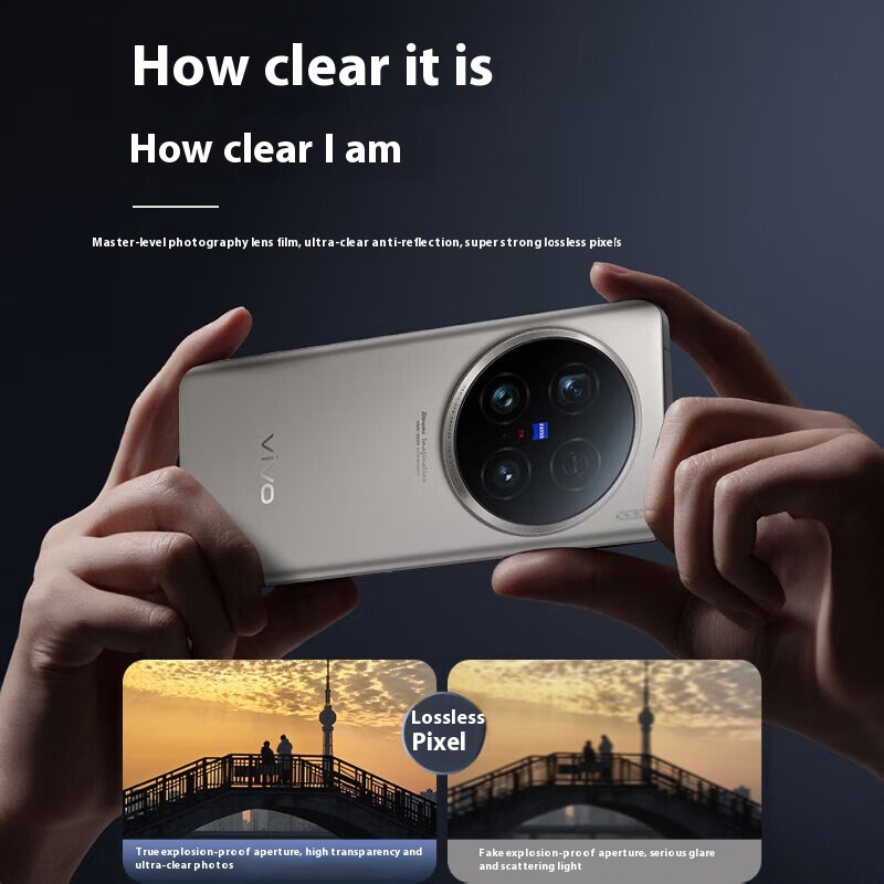 Full Glue Camera Lens Tempered - огляд і ціна Vivo X200