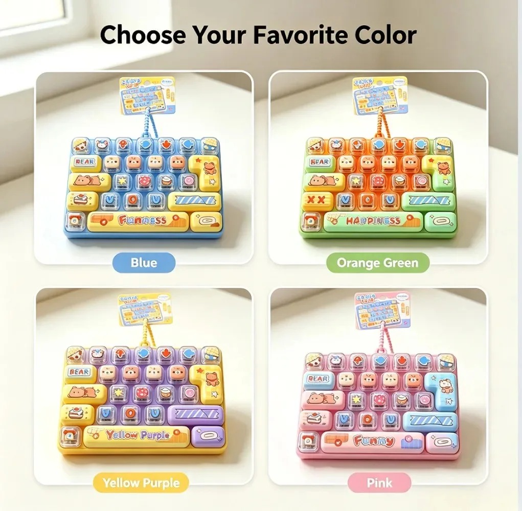 Cute Macaron 26 Keys Fidget Cl - огляд і ціна Electronics Gadgets Bag