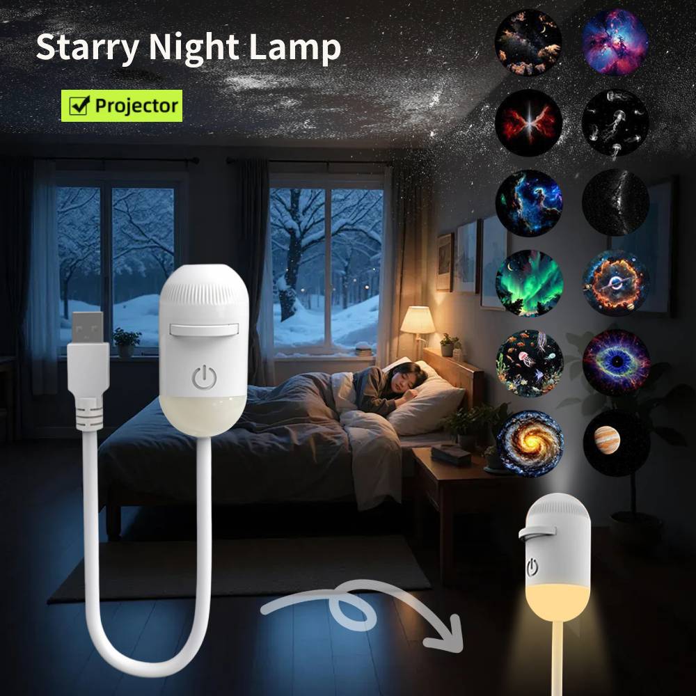 Mini Galaxy Star Projector Nig - огляд і ціна Mini Electronics Gadgets