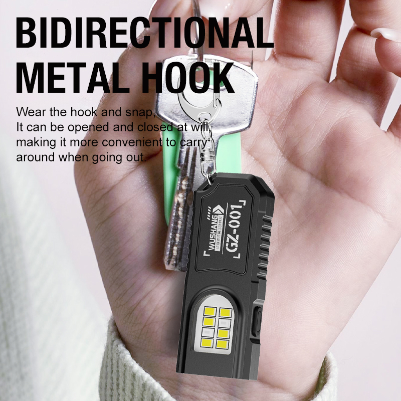 Portable Keychain LED COB Flas - огляд і ціна Mini Electronics Gadgets