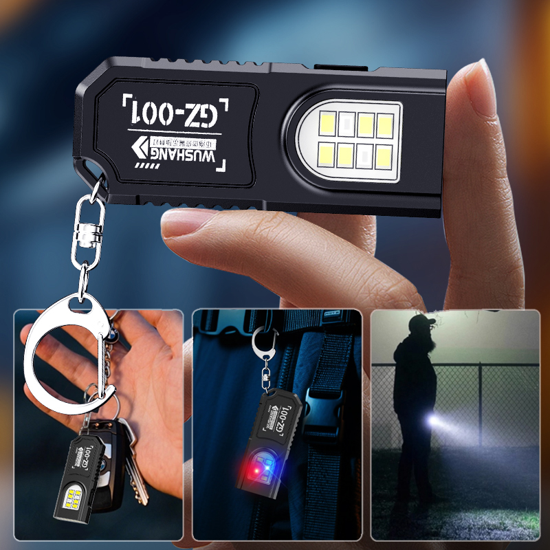 Portable Keychain LED COB Flas - огляд і ціна Mini Electronics Gadgets