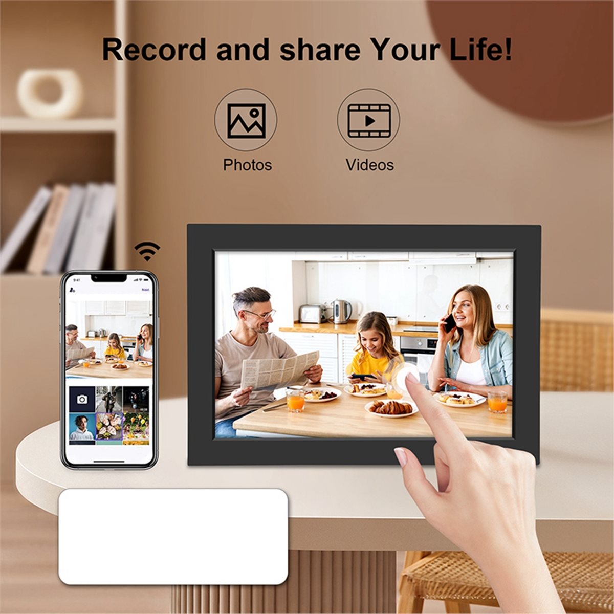 ★♠♥Y997A Hot Sale-WiFi Digital - огляд і ціна Digital Photo Frame Wifi