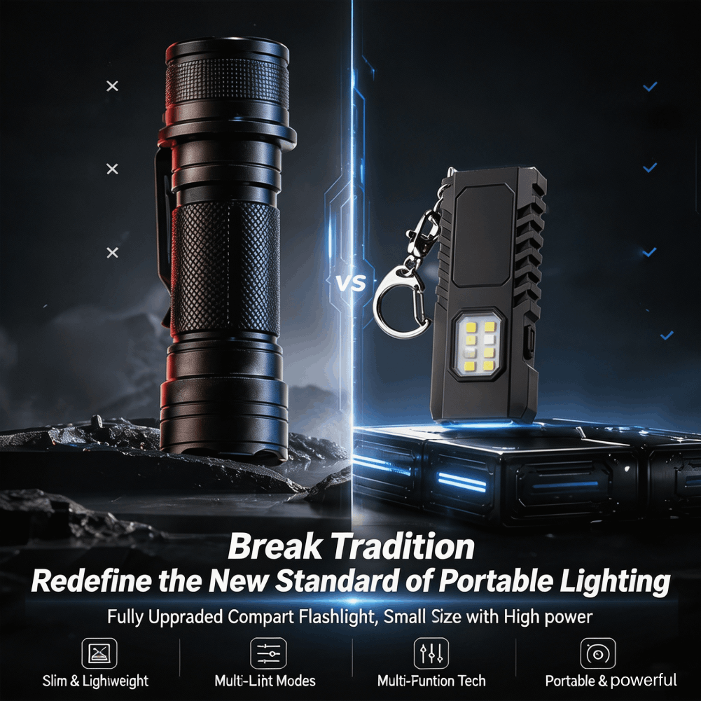 Mini Edc Keychain Flashlight U - огляд і ціна Mini Electronics Gadgets